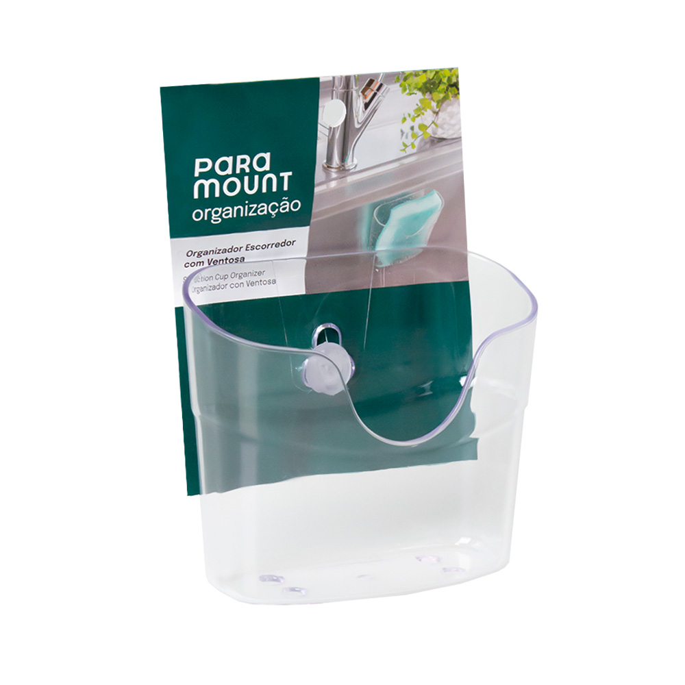 [132255] ORGANIZADOR DE ESPONJA C/VENTOSA 1250