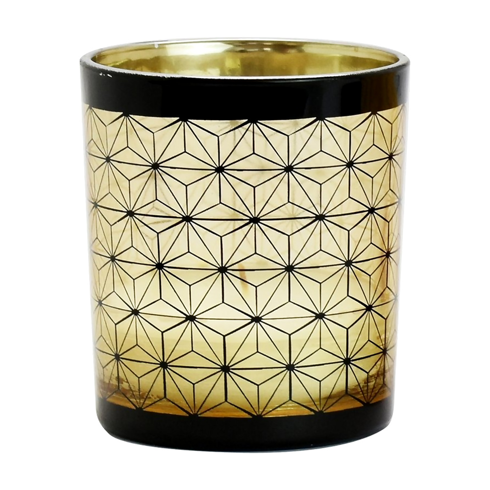[149841] VELA TAPA BAMBOO GEOMETRICO- 851029