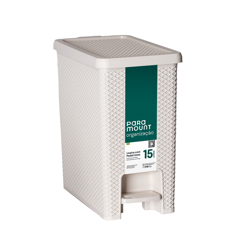 [187540] BASURERO C/PEDAL 15LTS  2051