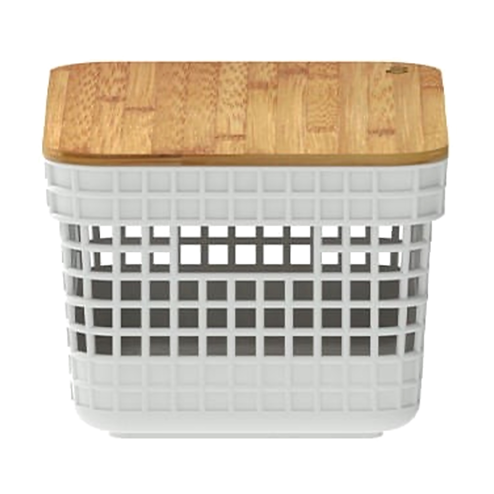 [186343] Cest GRIDc/Tapa Bambu 2.5L OU - BLANCO - CG155BCOF