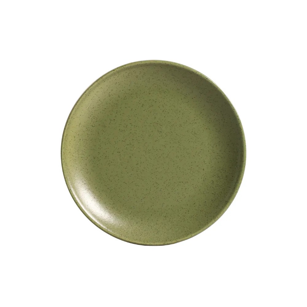 [220502] PLATO POSTRE COUP ORGANIC OLIVE MATTE 7577-203