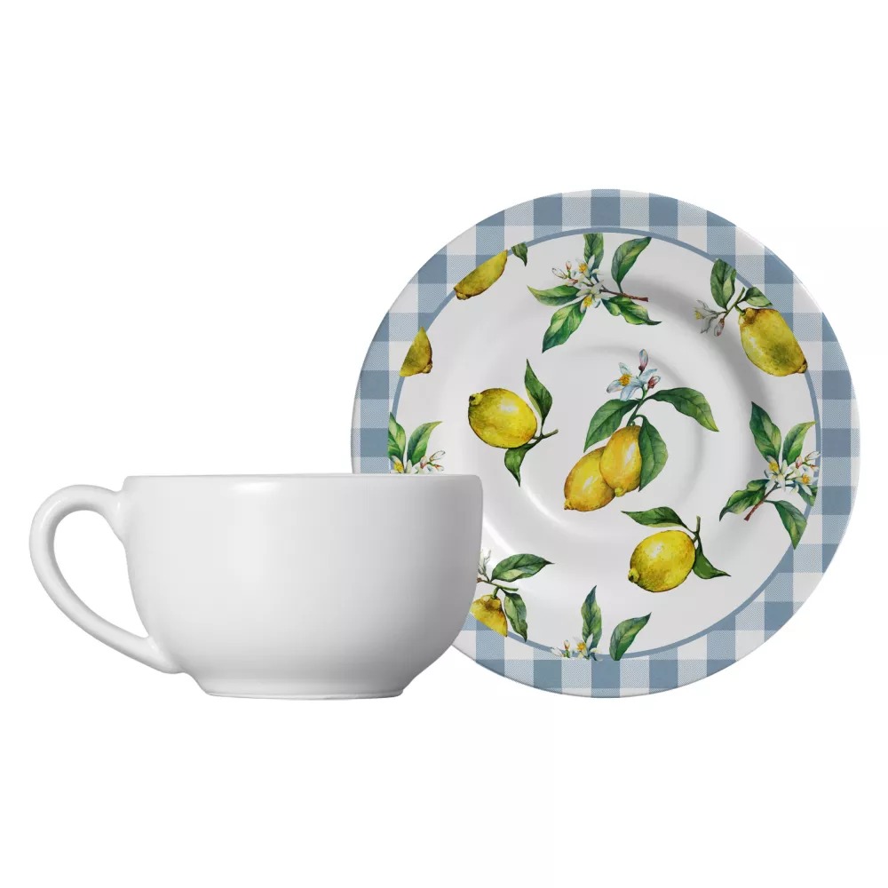 [220579] 1179-104 TAZA DE TÉ CON PLATILLO AMALFITANA