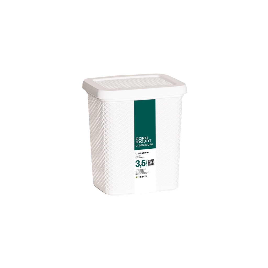 [202933] 3303 BASURERO 3,5LS BLANCO