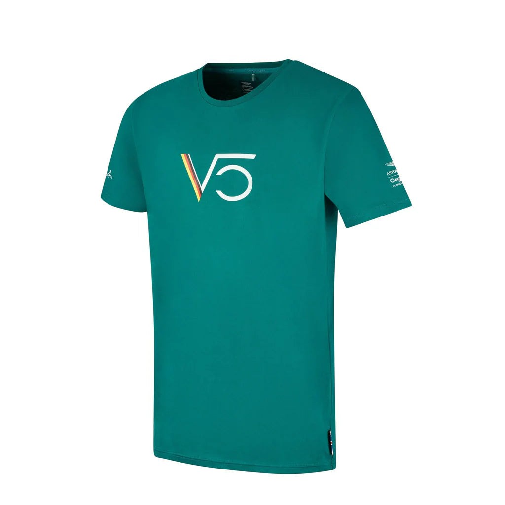 [181832] Aston Martin F1 Sebastian Vettel Men's T-Shirt - M