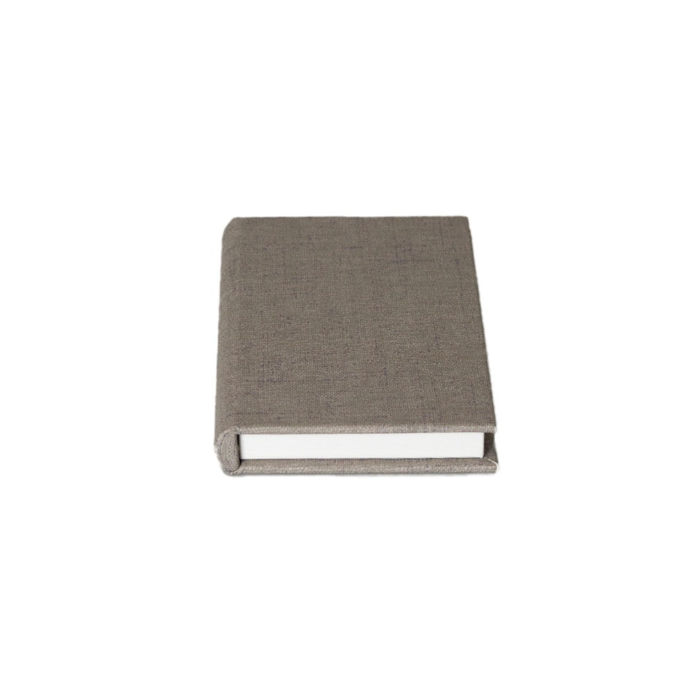 [232430] LIBRO CAJA DECORATIVO GRIS 23X16,5X2,5CM 2843