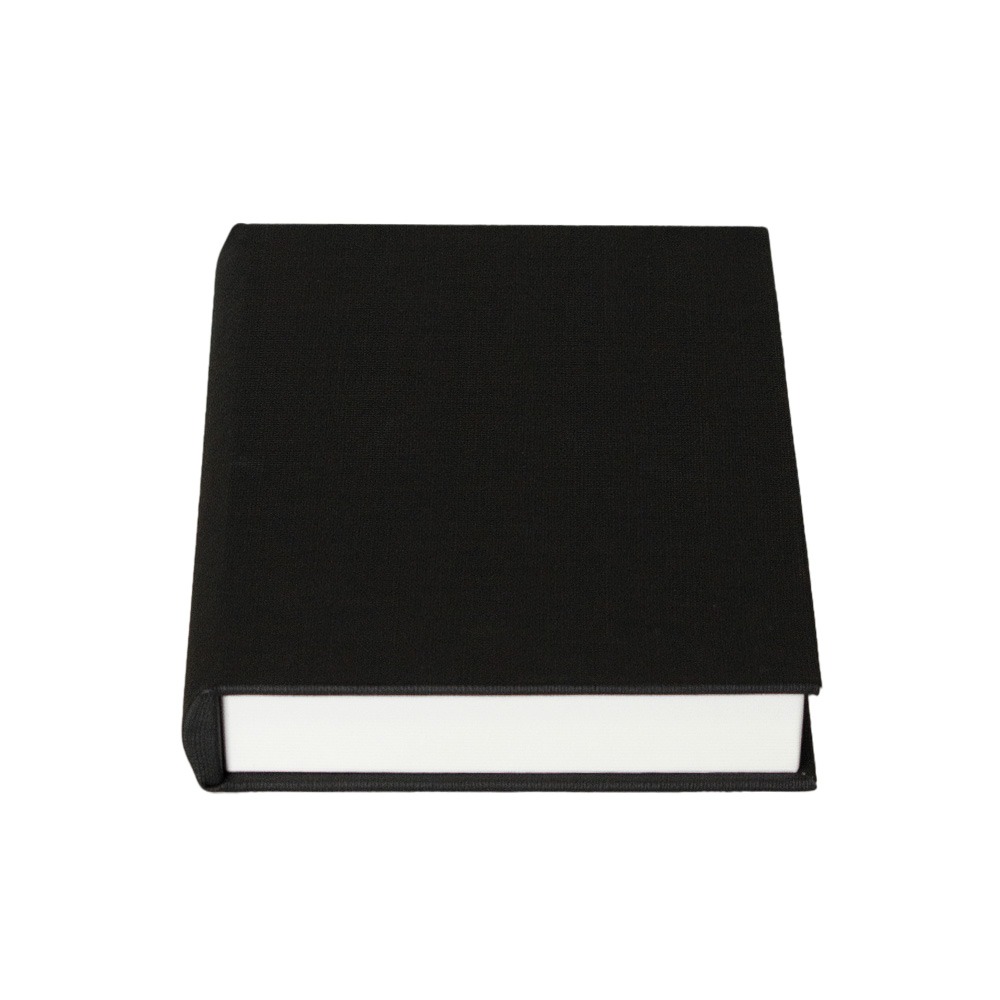 LIBRO CAJA DECORATIVA NEGRO 32X23X4CM 2848