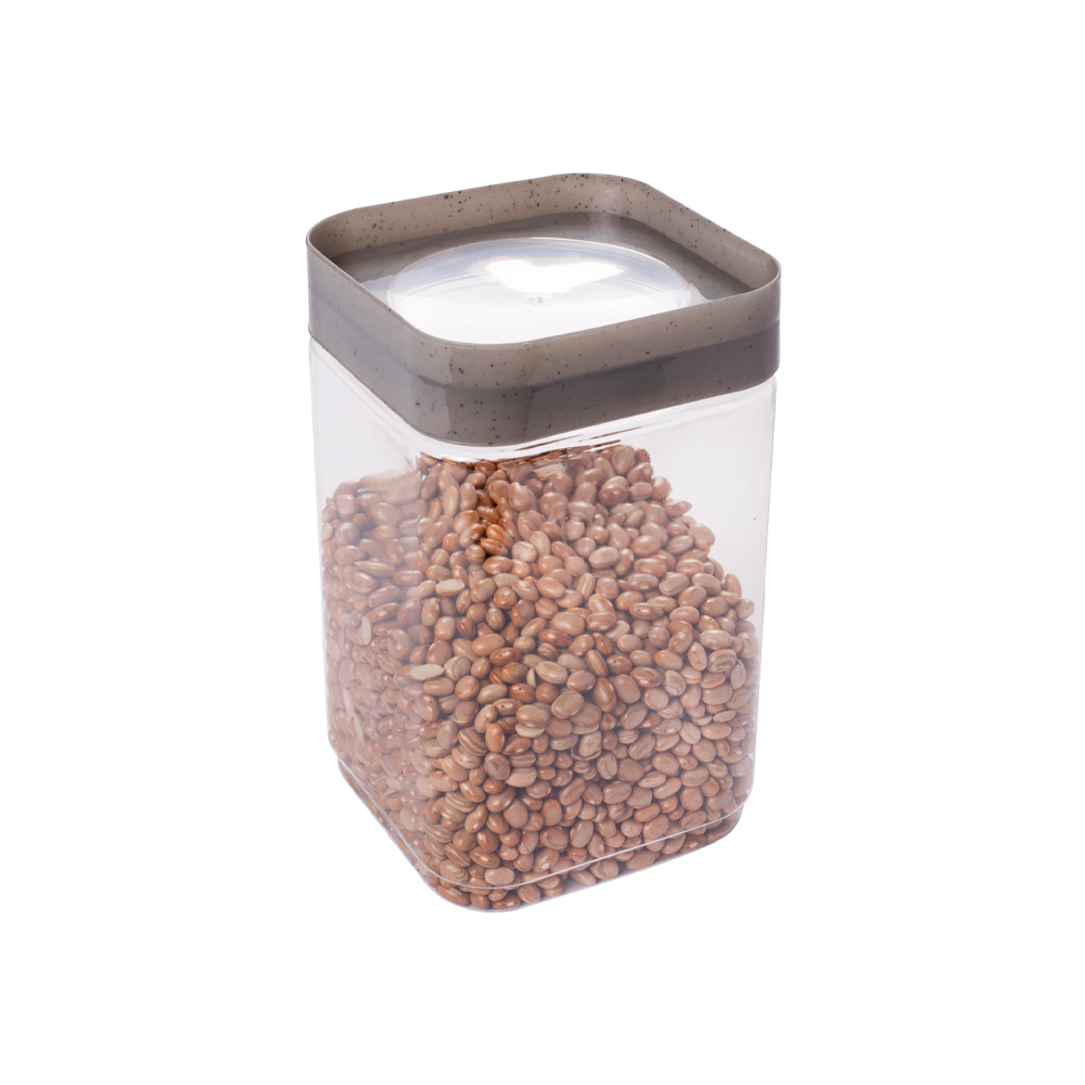 [234536] 12885 RECIPIENTE PLUG CUADRADO 2L GRIS
