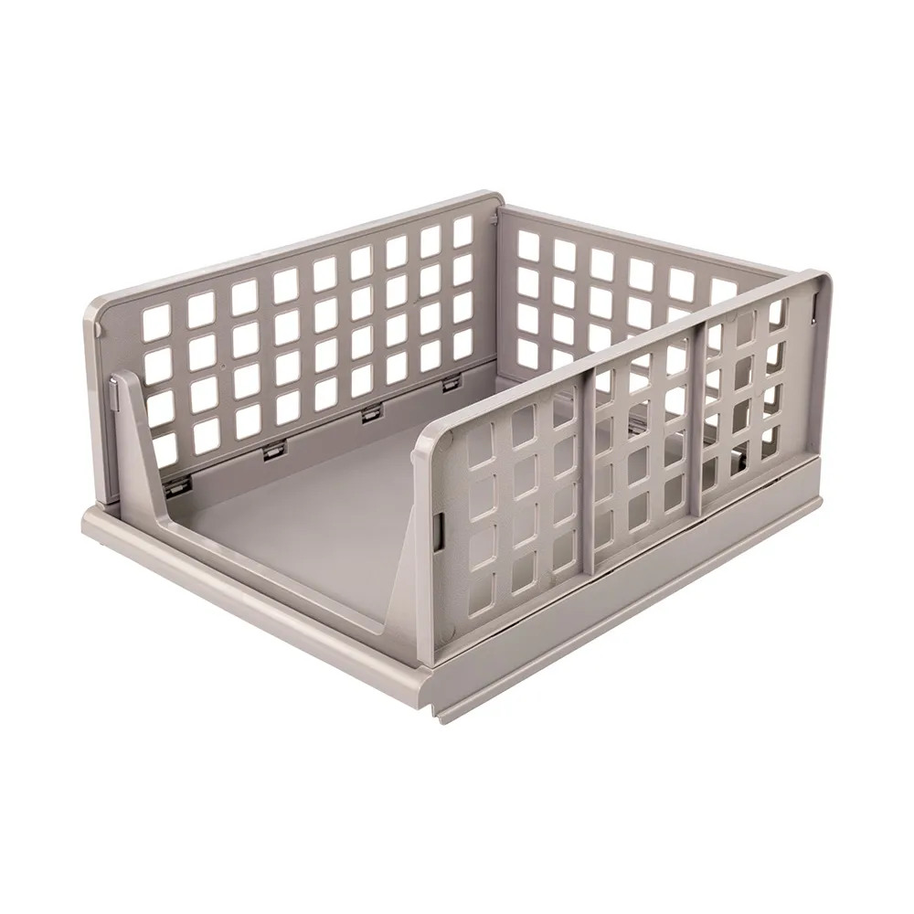 [234819] 14967 ORGANIZADOR PLEGABLE Y APILABLE ALTO GRIS