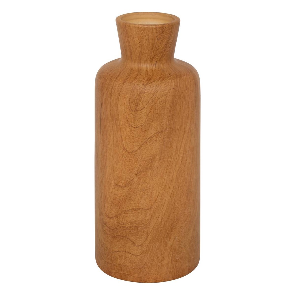 JARRÓN CRMC EFECTO MADERA SAO H30 206606A