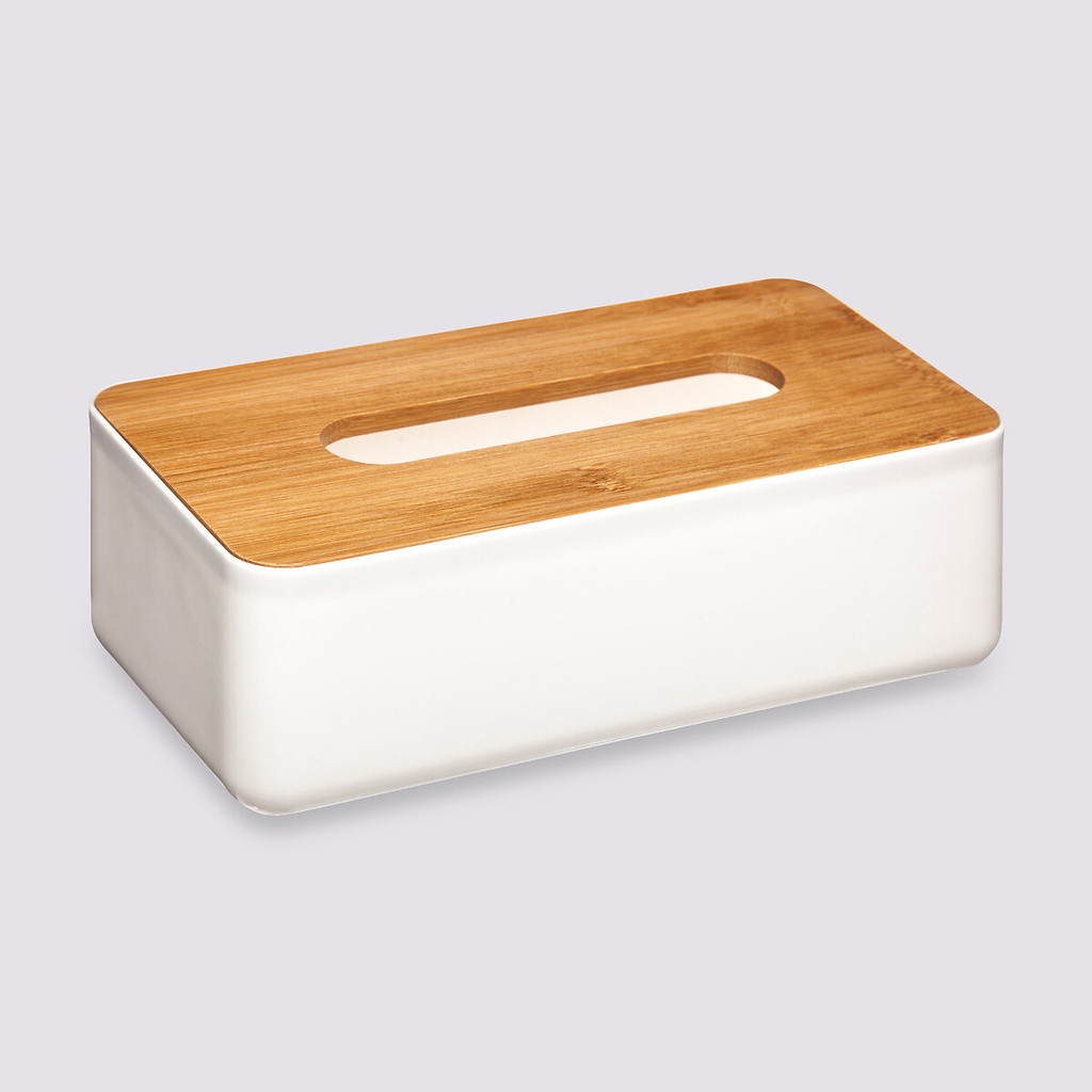 [240996] CAJA PARA PAÑUELOS NATUREO BLANCA 155928A