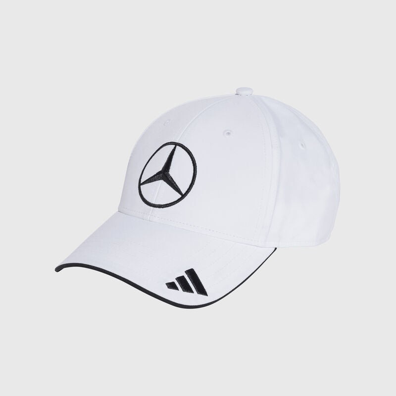 [241552] Mercedes Gorra Oficial de Pilotos 2025 - Blanco