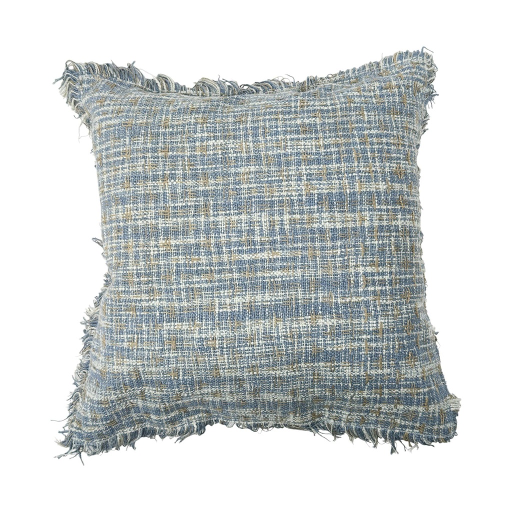 [247813] COJIN 50X50CM CELESTE C/DETALLES 424-340011
