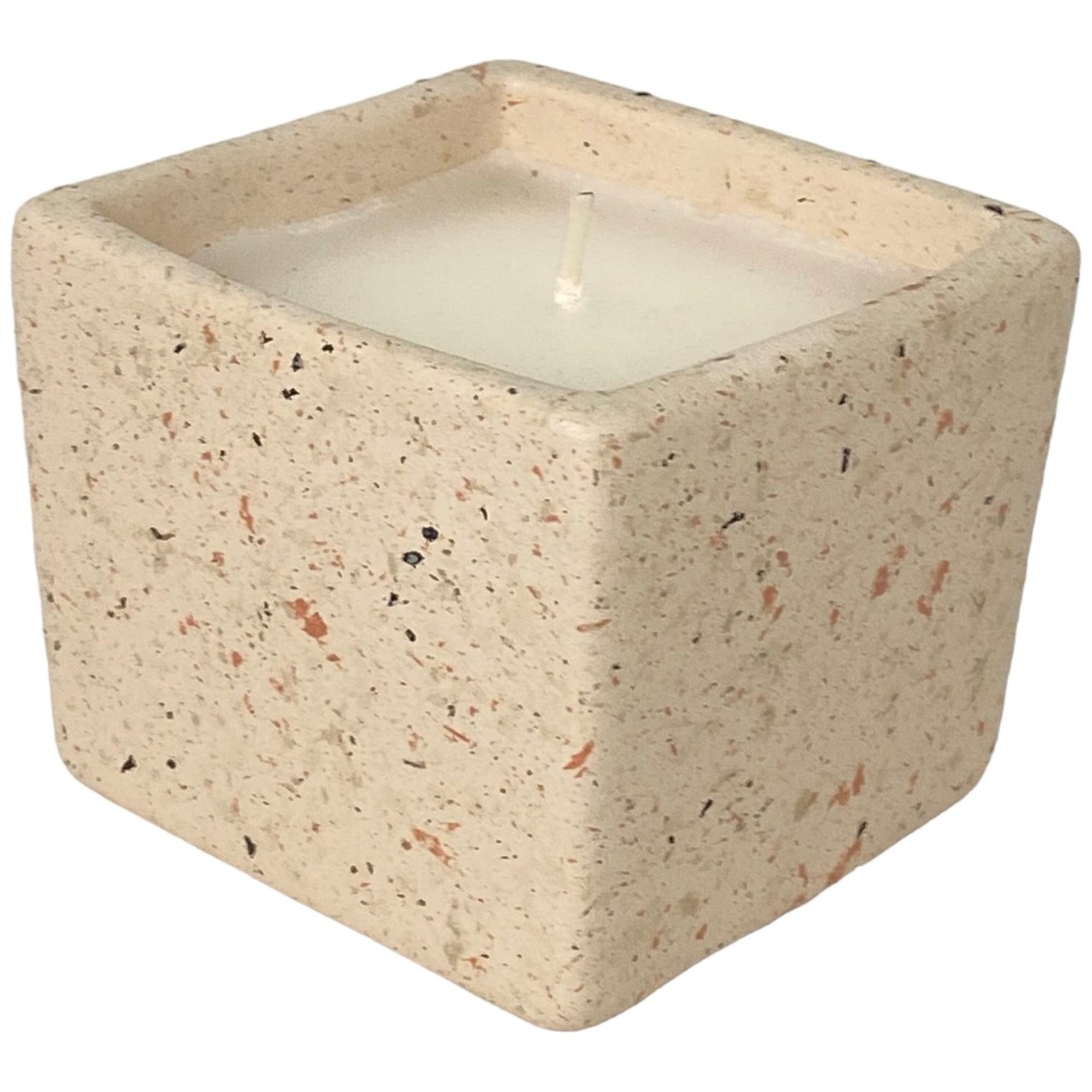 [247859] VELA CUADRADA BEIGE 7X7X5.5CM 441-648168