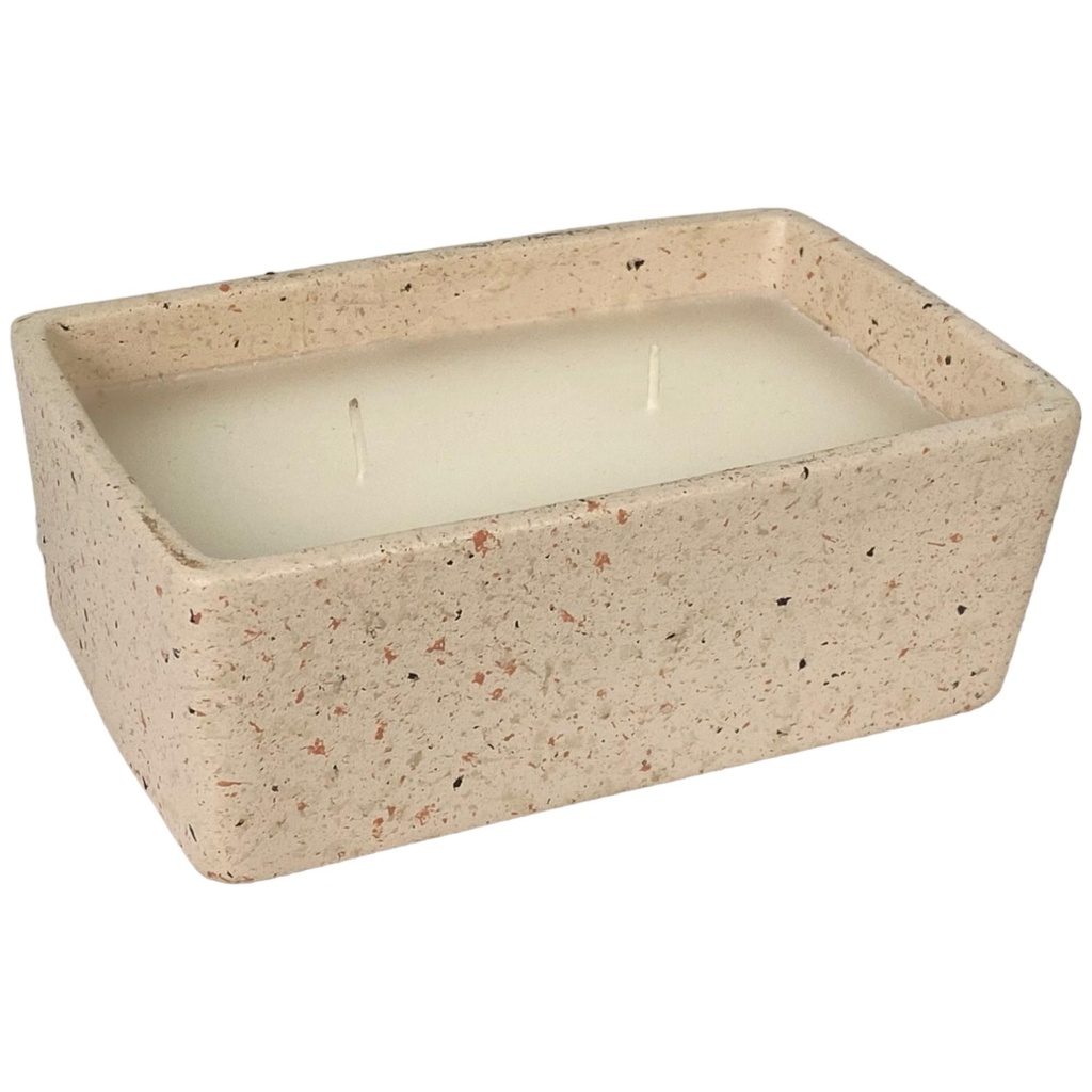 VELA RECTANGULAR BEIGE 15.5X10X5.5CM 441-648170