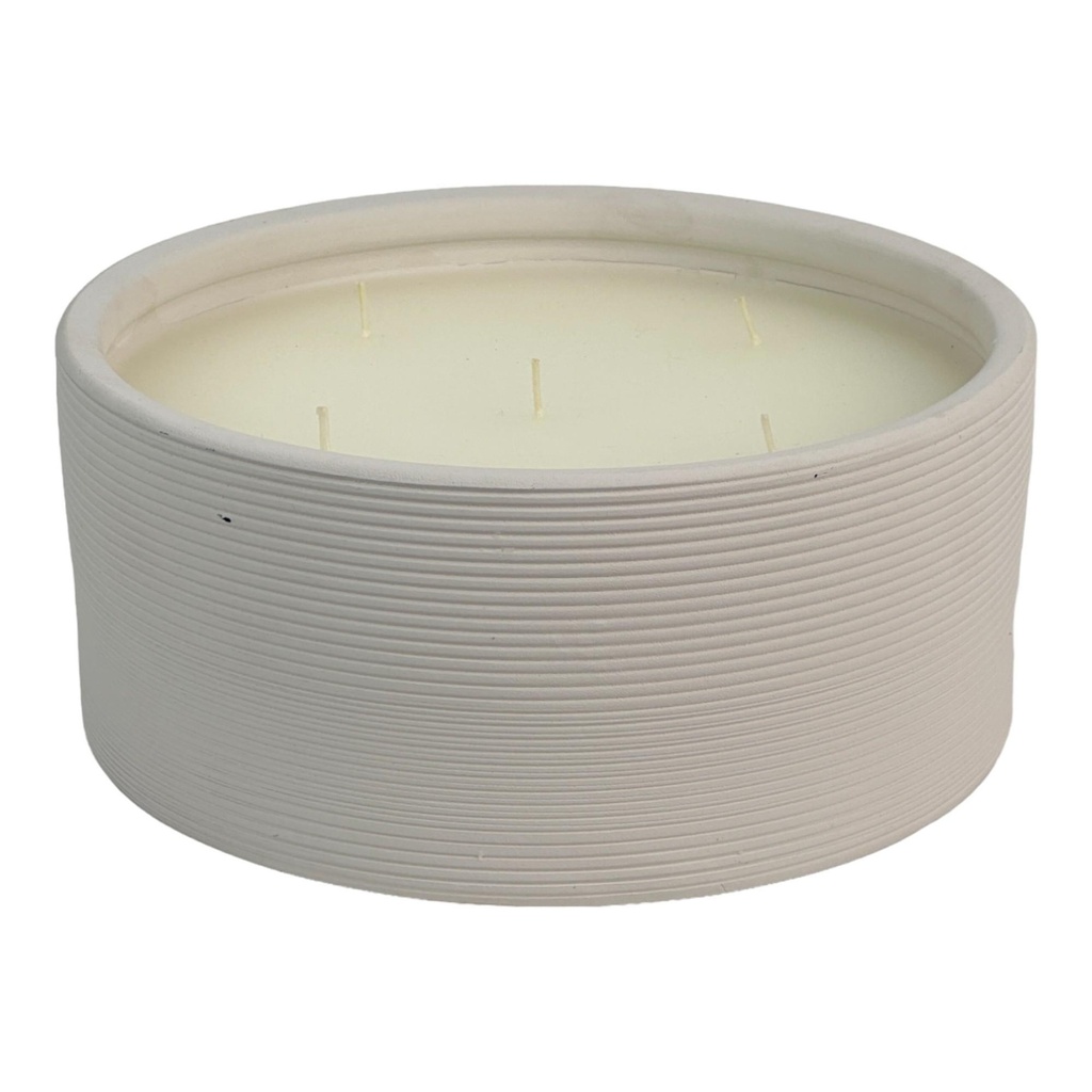 VELA BLANCA 23X23X10CM 441-648490