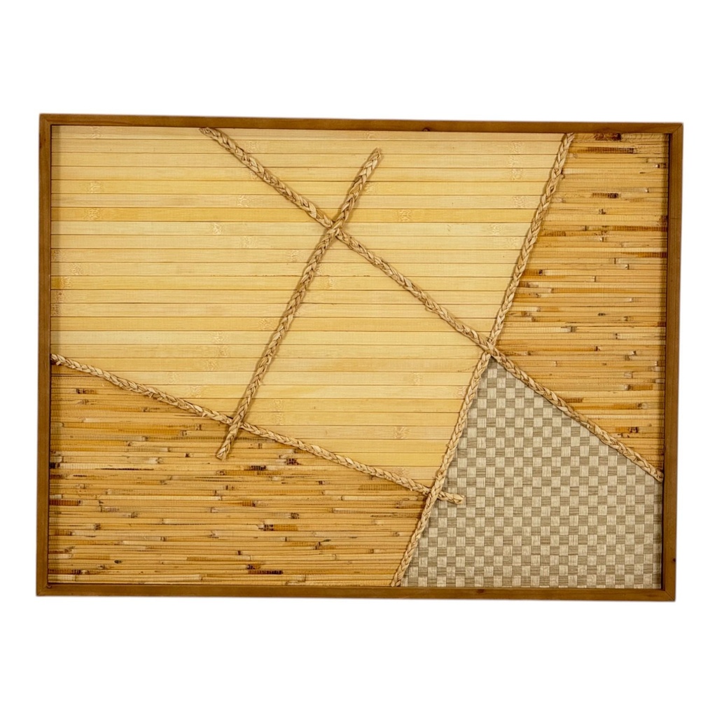 ADORNO D/PARED HORIZONTAL TONOS MADERA 454-2400012