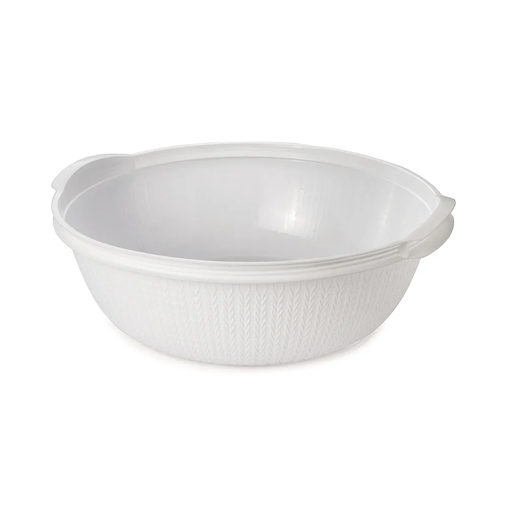 [250908] PALANGANA TRAMA 17L BLANCO 8651