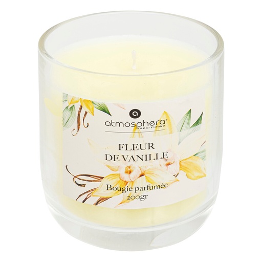 [251687] VELA PERFUMADA VIDRIO OUDY VAINILLA 200G 200657B