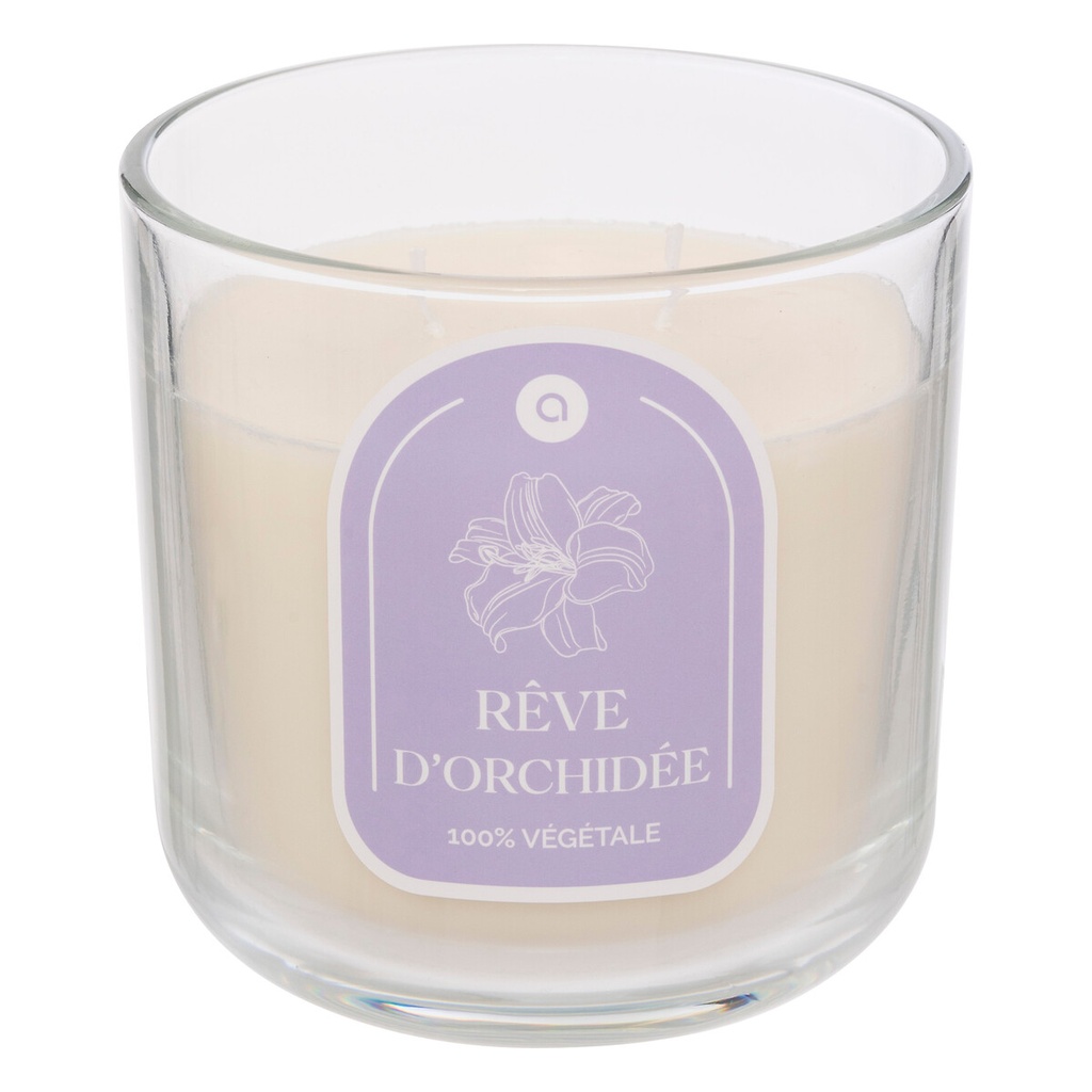 VELA PERFUMADA FLORAL ORQUÍDEA 350G 207011B