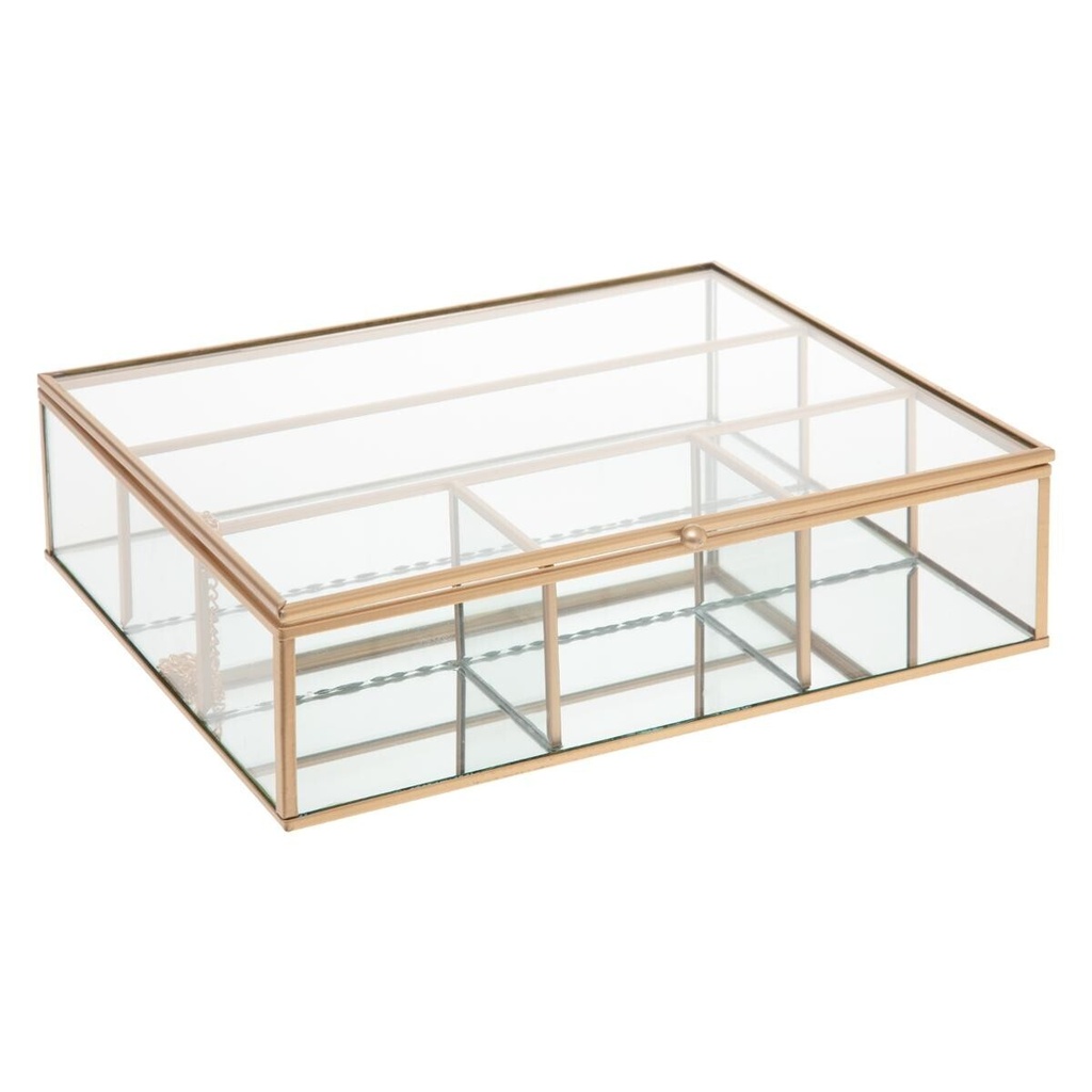 CAJA JOYERO VIDRIO MOOD L27 157216B