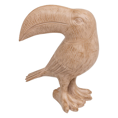 [253202] FIGURA RESINA TOUCÁN NATURAL H30 200838
