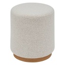 PUFF BLANCO BOUCLÉ NESKY 207383