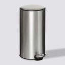TACHO BASURA METÁLICO INOX DELTA 30L 164753.