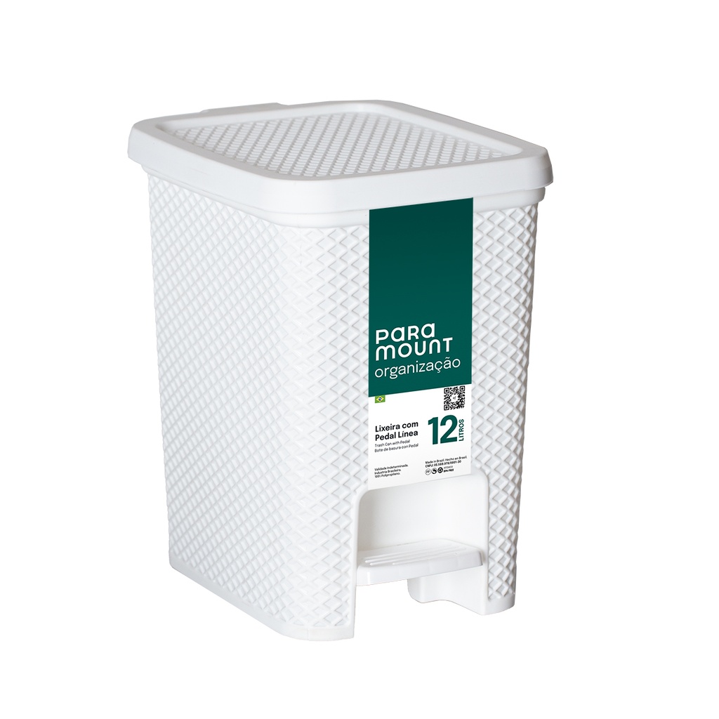 [187501] BASURERO C/PEDAL 12LTS 2002