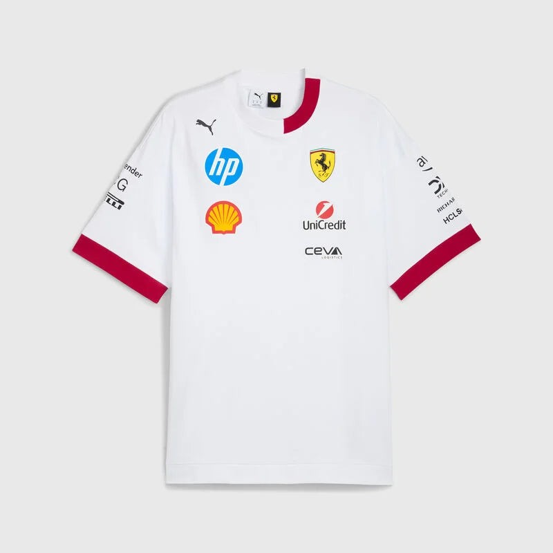 [257916] Ferrari Oversized 2025 Blanco - L