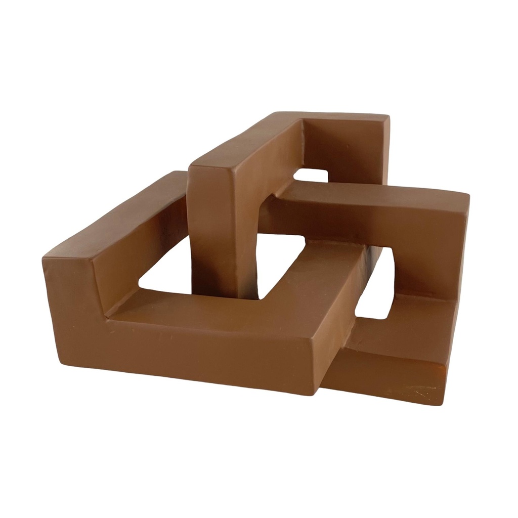 FIGURA ABST 25.5X21X12.5CM 437-6610738