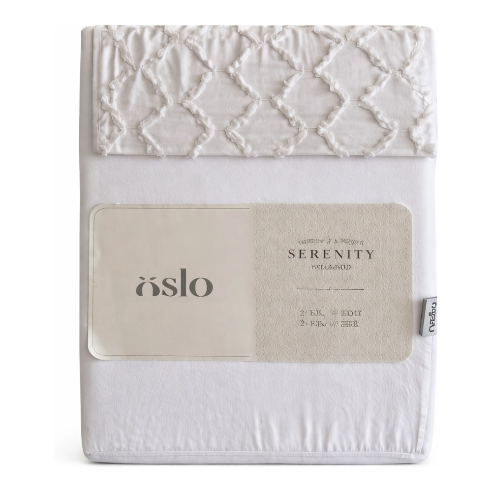 JGO. SAB. SERENITY (160X200+30CM) BLANCO 4 PZS.