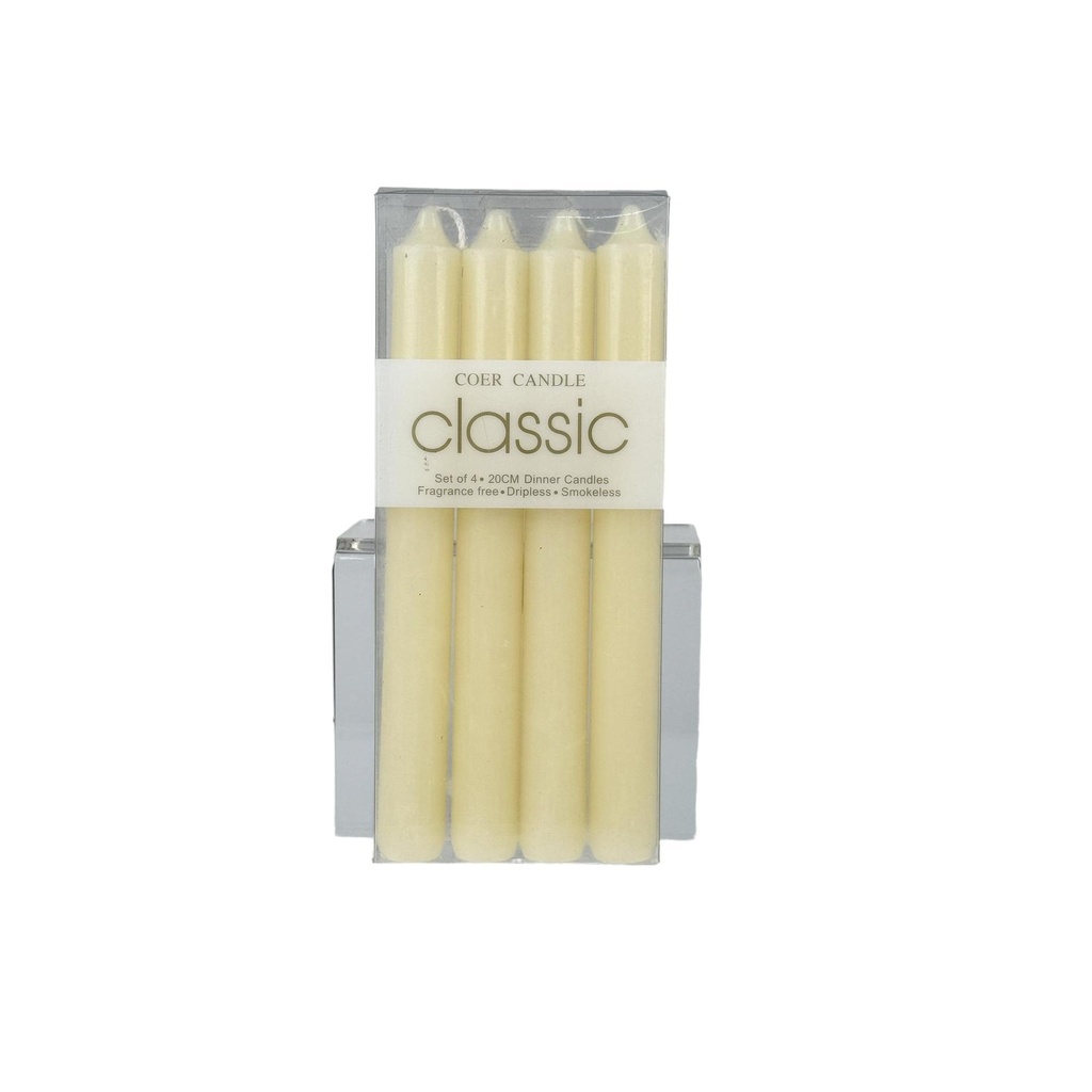 JUEGO DE VELAS DE 4 PIEZAS 532-45372
