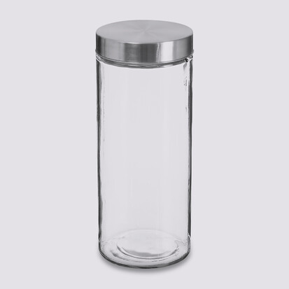 FRASCO DE VIDRIO Y ACERO INOXIDABLE 2L NIXO 135299