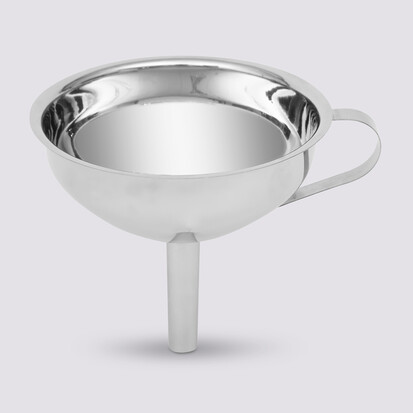 [271530] EMBUDO DE ACERO INOXIDABLE 13CM 146569