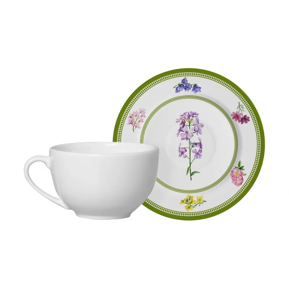 [273420] TAZA DE TE C/PLATILLO VERSAILLES - 1284-104
