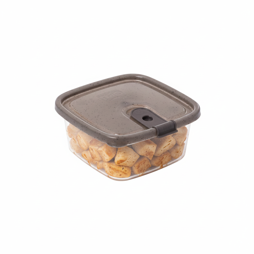[234594] 5992 RECIPIENTE TRIO CUADRADO 510ML GRIS