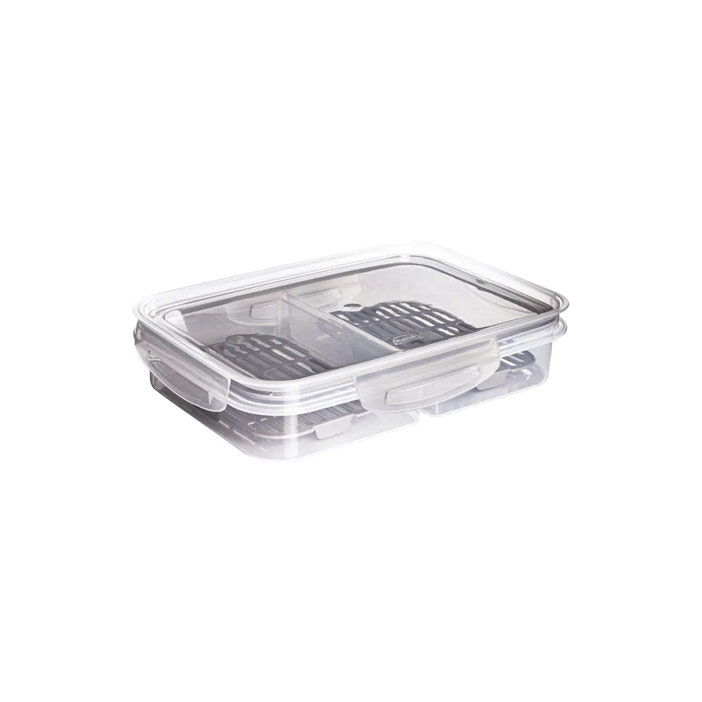 [234680] 14294 RECIPIENTE TRABA C/ ESCURRIDOR GRIS