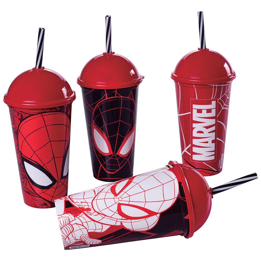 8316 VASO SHAKE 500ML SPIDER-MAN