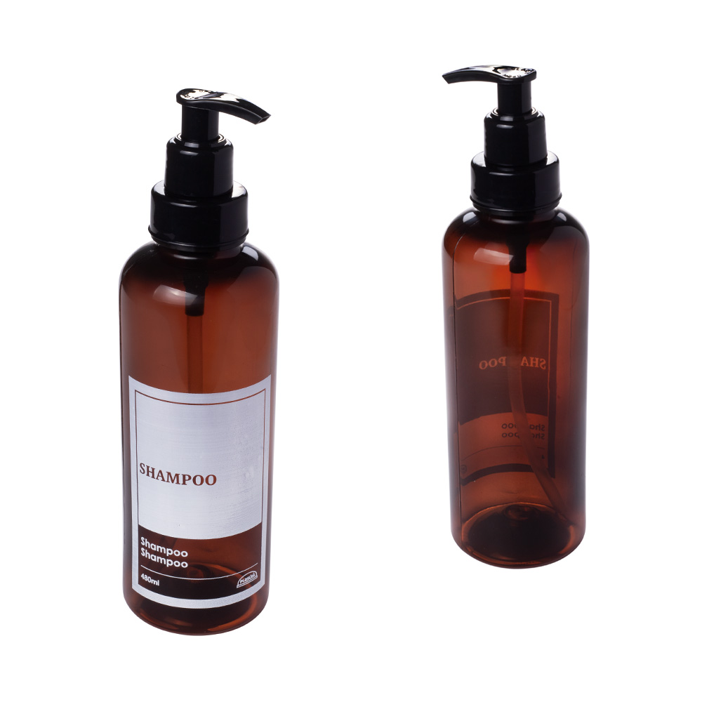 [234659] DISPENSADOR DE SHAMPO CON BOMBA 480ML 17383