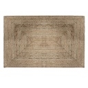 ALFOMBRA DE YUTE NATURAL 120X170 168857D