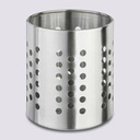 PORTA CUBIERTOS DE ACERO INOX 111503A