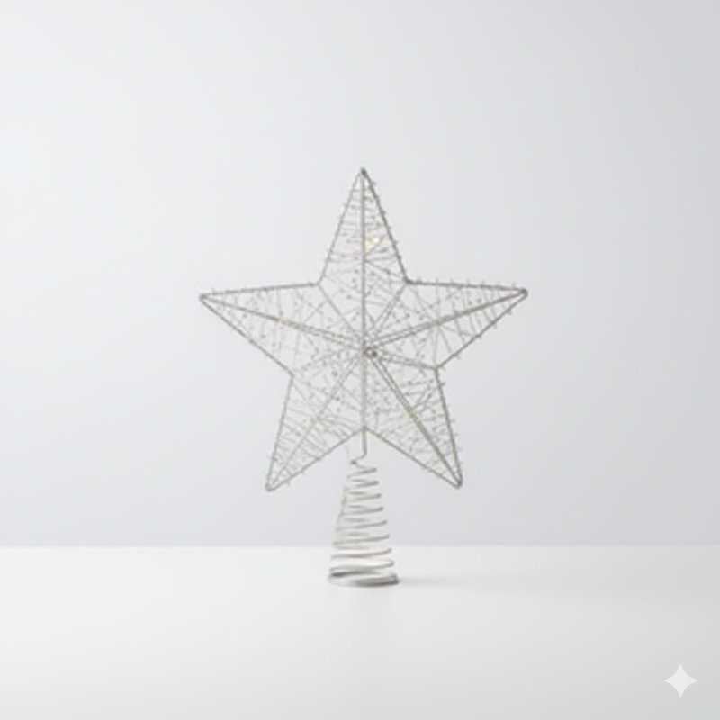 ESTRELLA DE NAVIDAD DE 20 X 25 CM JSR-DEC-24-530