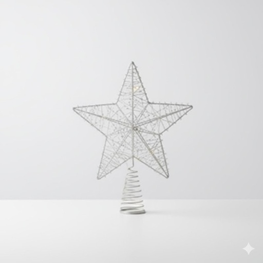 [246434] ESTRELLA DE NAVIDAD DE 20 X 25 CM JSR-DEC-24-530