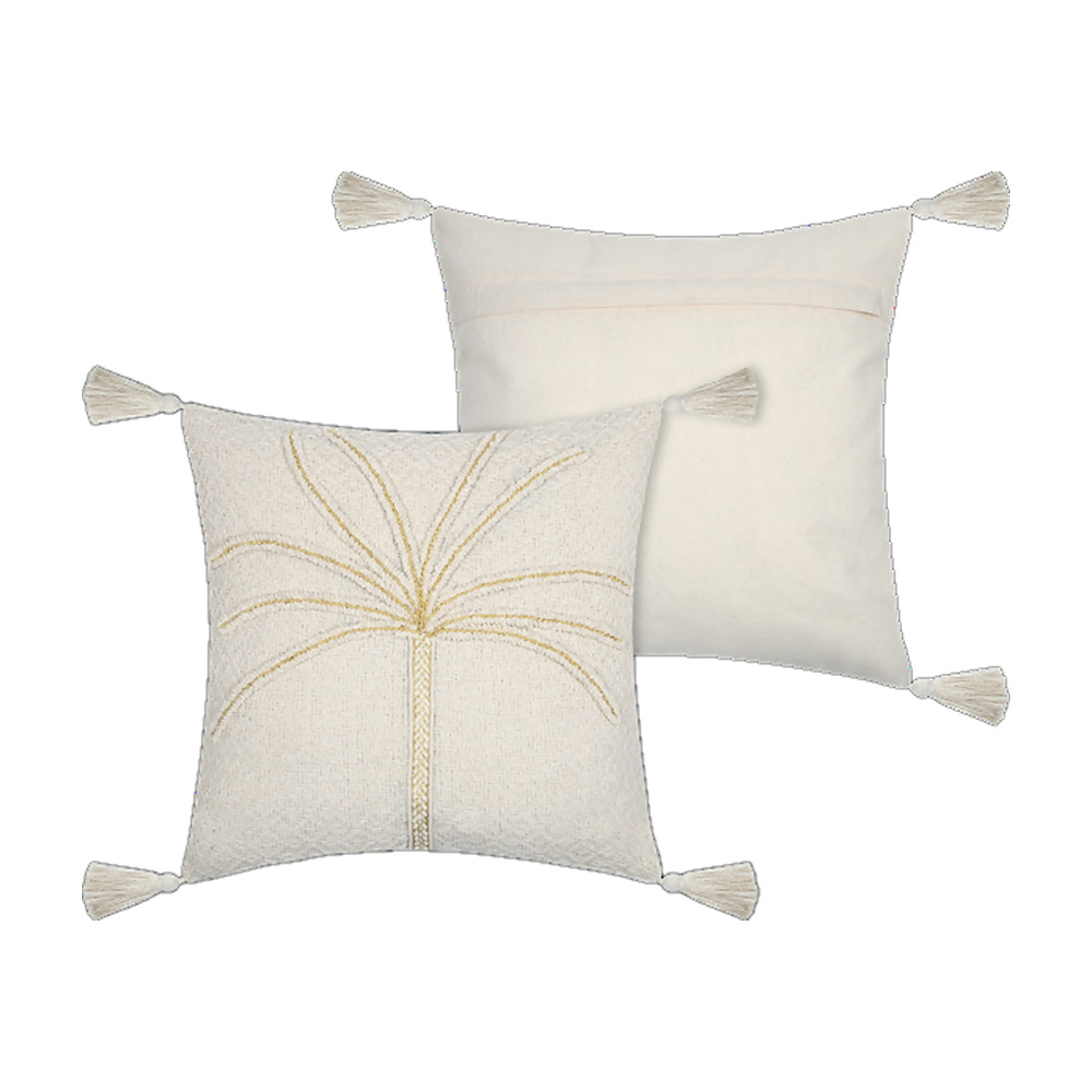 COJÍN CASABLANCA BEIGE CLARO 40X40 C0D698003