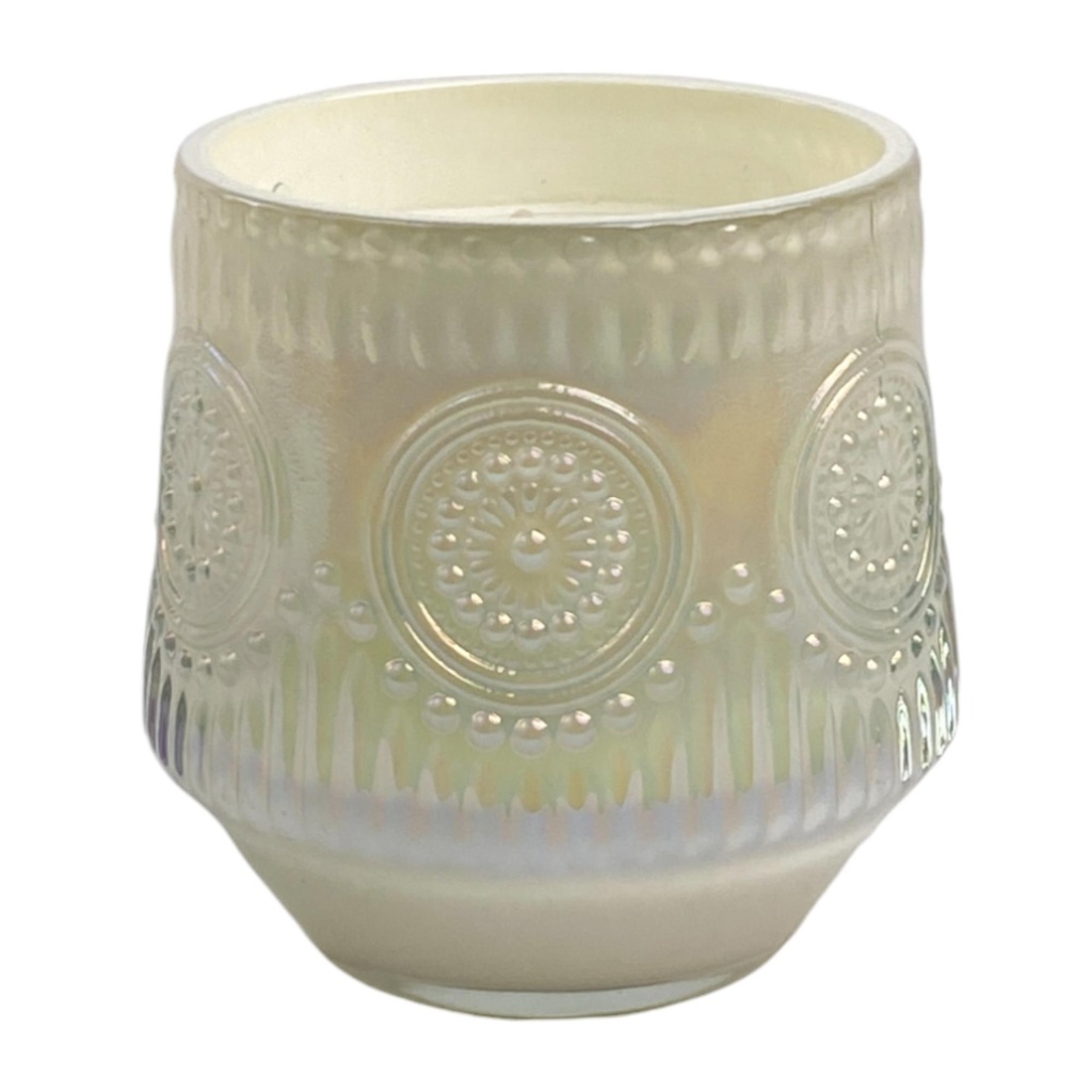 VELA CORAL BLANCO 8X8X8CM 415-652319