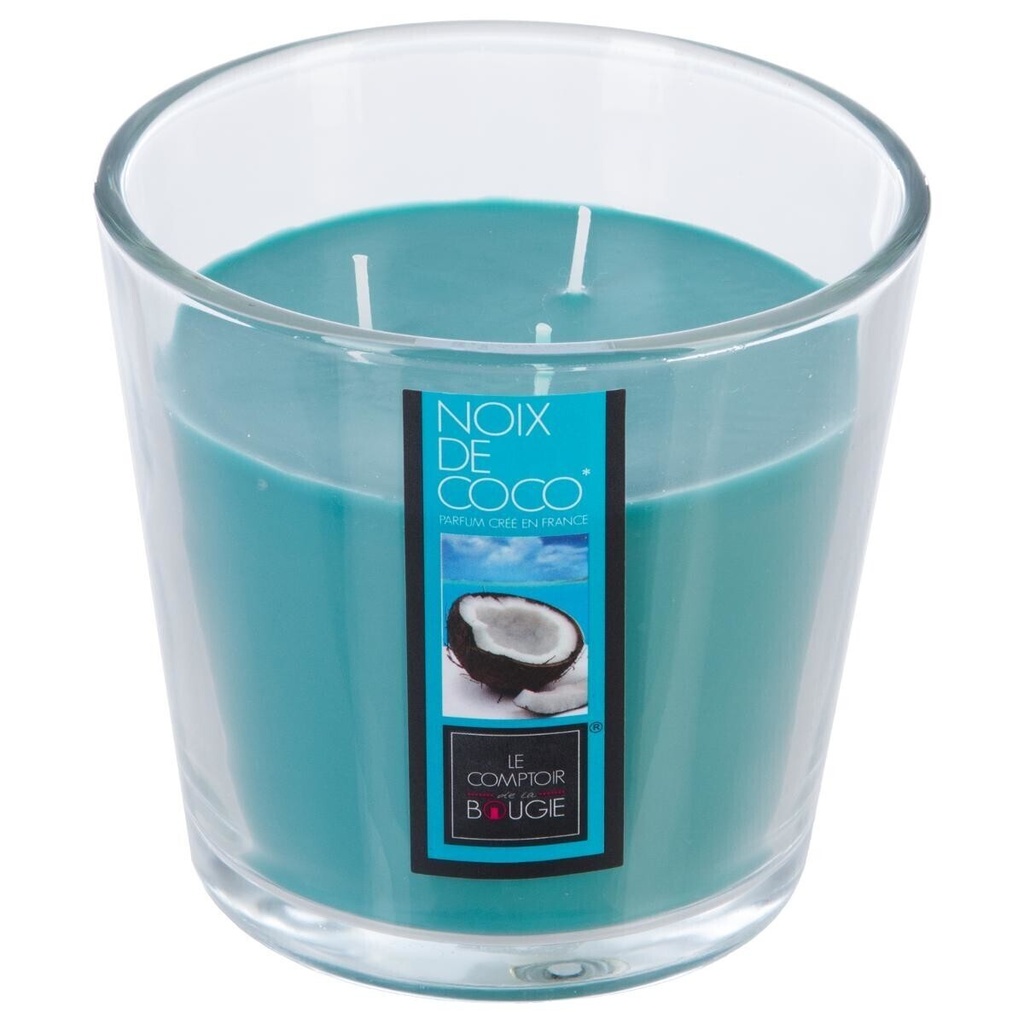 VELA VIDRIO COCO NINA 500G 123000L