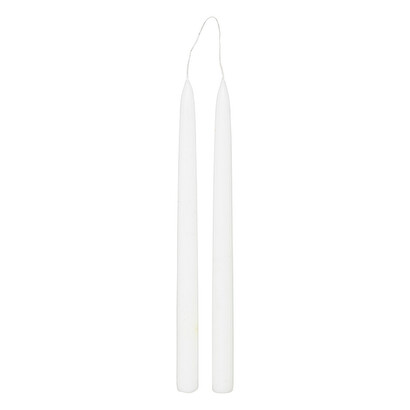 [251854] VELAS BLANCAS HUGO H30 X2 196010
