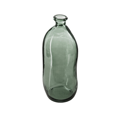 [252108] BOTELLA VIDRIO RECICLADO KAKI H51 155687F
