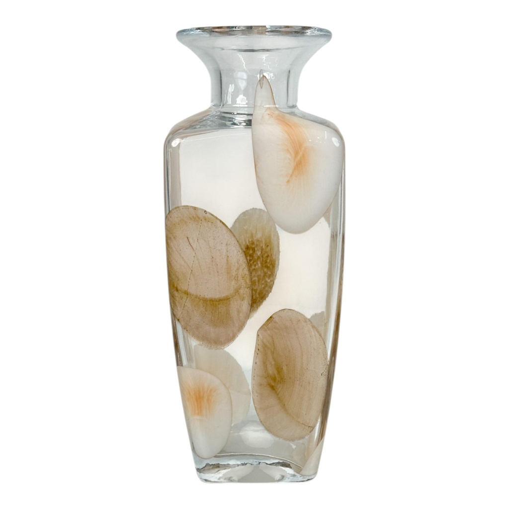 FLORERO MANCHAS BEIGE ALTO 412-870415