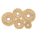 DECORACIÓN PARED RAFIA ALBA 91X64 188044